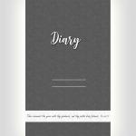 Yearly Christian Diary -English