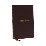 KJV, Personal Size Large Print Reference Bible (Brown)