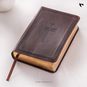 KJV Holy Bible (Dark Brown Faux Leather)
