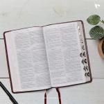KJV, Thinline Bible,  Brown, King James Version Imitation Leather