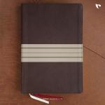 NIV, Thinline Bible, Large Print (Brown/Tan)