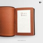 KJV COMPACT HOLY BIBLE (Brown)