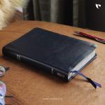 NIV, Thinline Bible, Bonded Leather (Navy)
