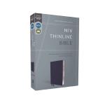 NIV, Thinline Bible, Bonded Leather (Navy)