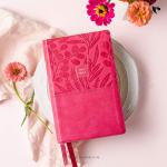 NKJV, End-of-Verse Reference Bible (Pink)