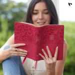 NKJV, End-of-Verse Reference Bible (Pink)