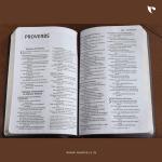 NIV, Thinline Bible, Large Print, Bonded Leather, Burgundy