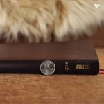 NIV, Thinline Bible, Large Print, Bonded Leather, Burgundy