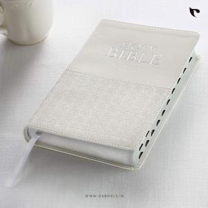 KJV Holy Bible (White)