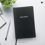 KJV Thinline Reference Bible | Black Bonded Leather