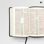 KJV Thinline Reference Bible | Black Bonded Leather